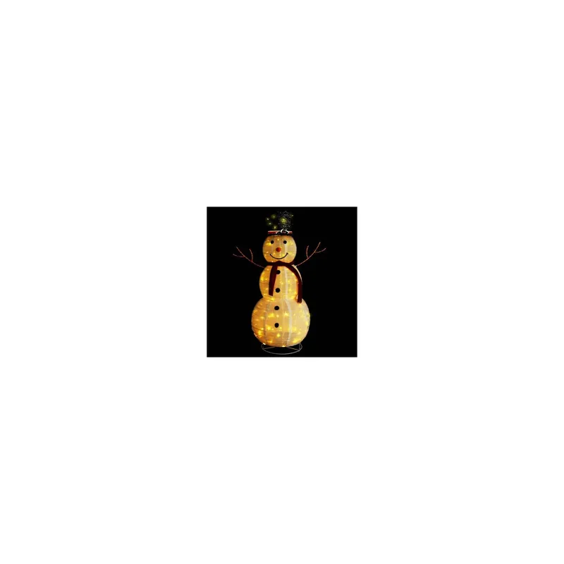 Vezi acum Figurina om de zapada decorativ Craciun LED tesatura lux 120 cm