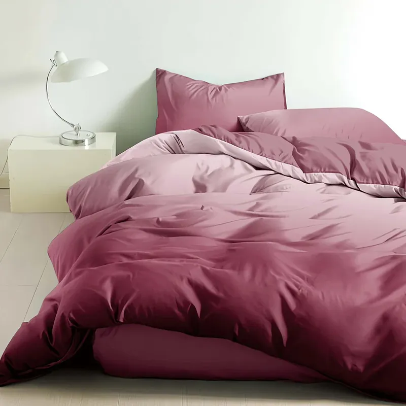 Preț promoțional Lenjerie Finet 6 Piese - Bordo Degrade - LFS_B118B
