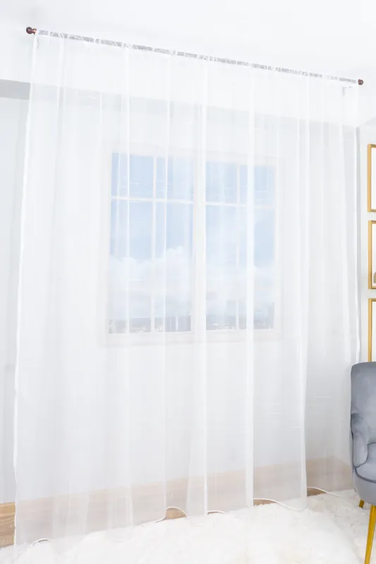 Set 2 Perdele cu Linii Crem Fine 100x245cm cu Rejansa - PERD079D_100x245_ATL Cumpără acum